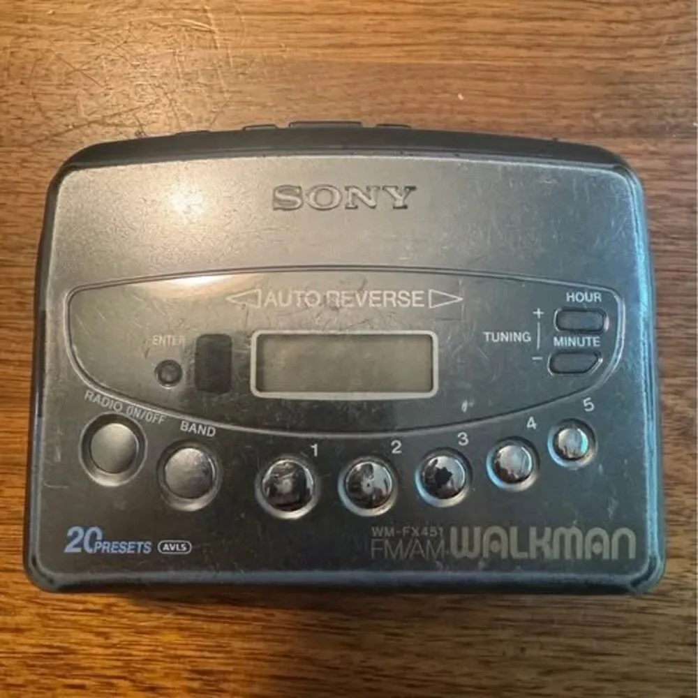 Sony Walkman Model WM-FX451 Cassette Radio for Parts or Repair